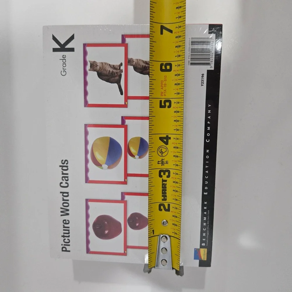 Benchmark‎ Education Grade K Picture Word Cards NEW Kindergarten Homeschool